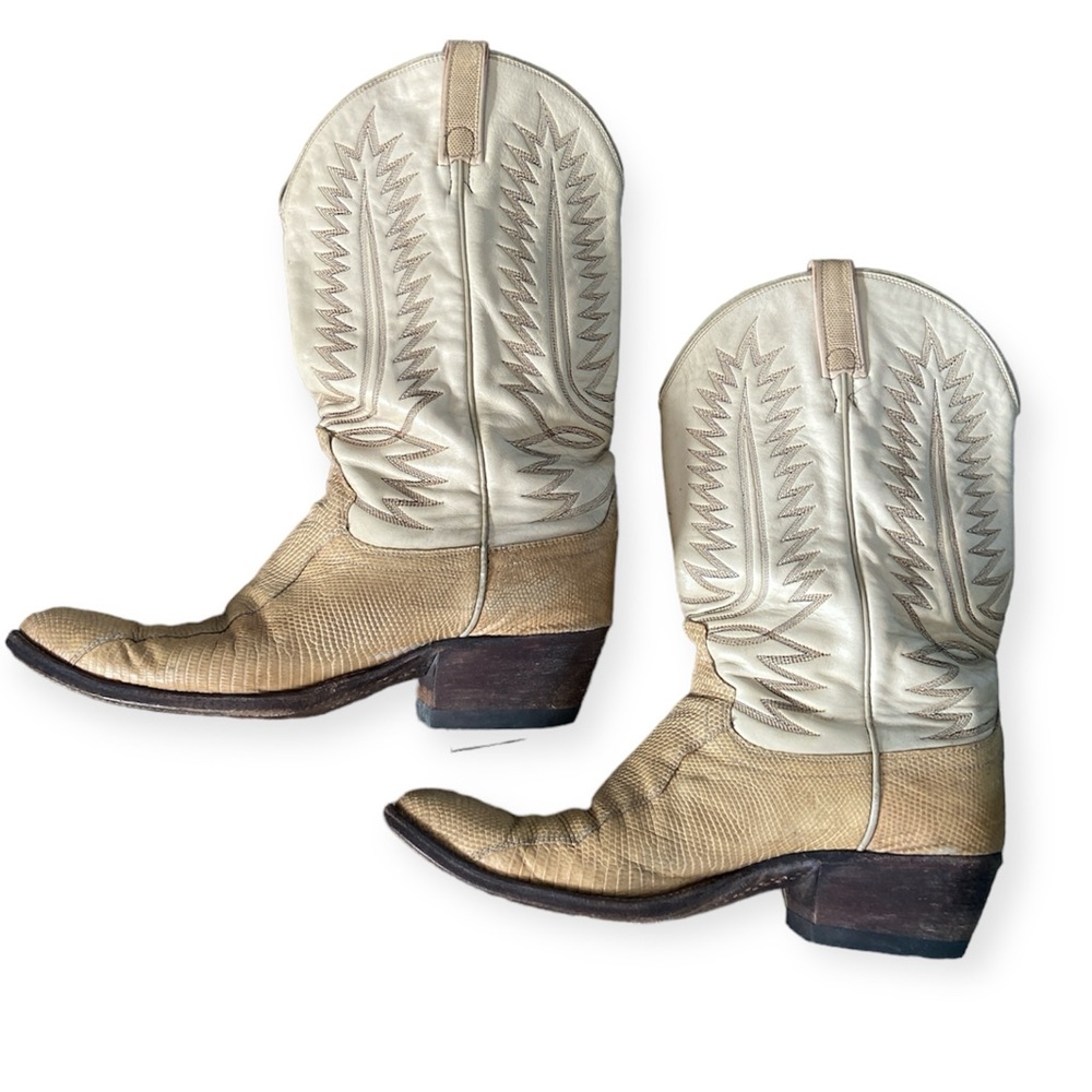Dan Post lizard skin Cowboy Boots